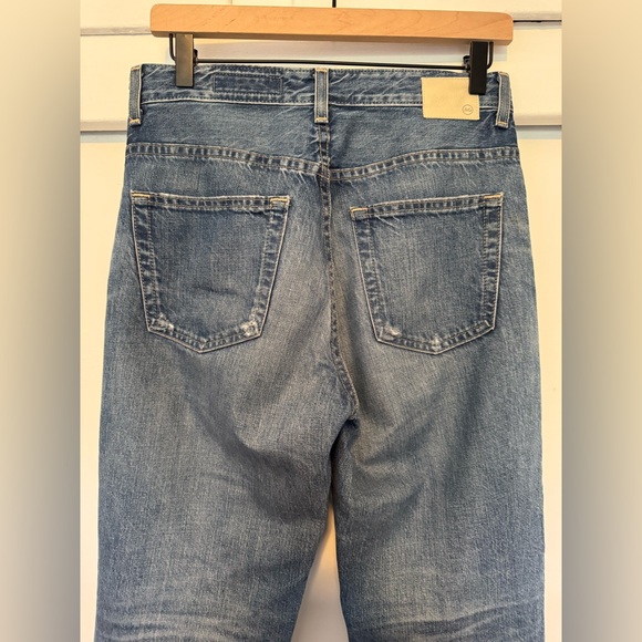 AG Rhett Distressed High Rise Straight Leg Jean 27 - Picture 13 of 13